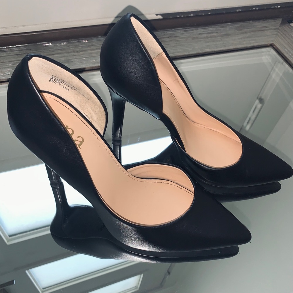 A.N.A black heels